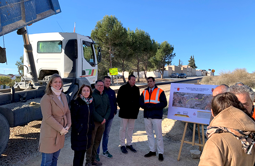 Concluyen las obras de mejora de la conexión a uno de los principales accesos a Sierra Espuña